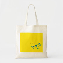 jag älskar min hund tote bags