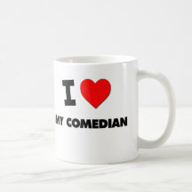 Jag älskar min komiker kaffe kopp