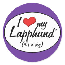 Jag älskar min Lapphund (det är en hund),