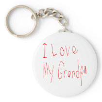 Jag älskar min morfar! Keychain