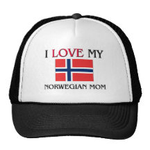 Jag älskar min norska mamma keps