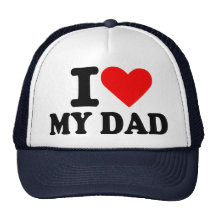 Jag älskar min pappa kepsar