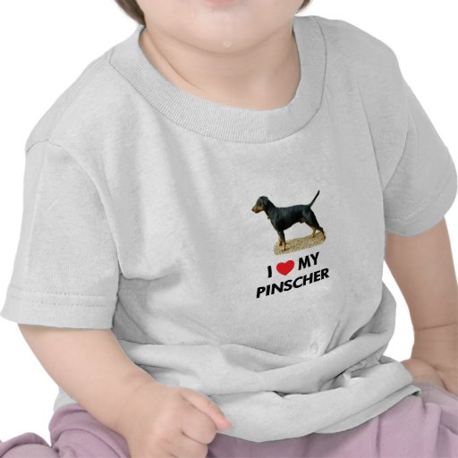 Jag älskar min Pinscher Tshirts