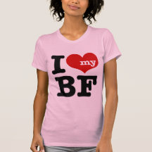 Jag älskar min pojkvän tee shirt