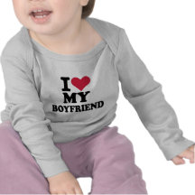 Jag älskar min pojkvän tee shirts