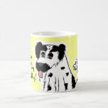 Jag älskar min stora fluffiga mugg för kaffe för h