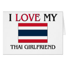 Jag älskar min thailändska flickvän kort