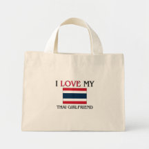 Jag älskar min thailändska flickvän tote bag