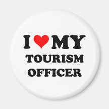 Jag älskar min turism kommenderar kylskåpmagneter
