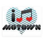 Jag älskar Motown Vykort