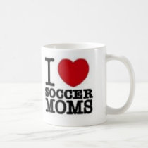 Jag älskar muggen för fotbollmammorkaffe muggar