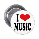 Jag älskar musik pins