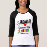 Jag älskar någon med Autism Tshirts
