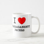 Jag älskar Narragansett Pacers (hästar) Kaffe Mugg