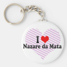 Jag älskar Nazare da Mata, Brasilien Nyckelringar