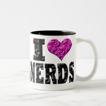 Jag älskar Nerds Mugg
