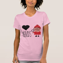 Jag älskar Nerds Tshirts