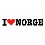 Jag älskar norge vykort