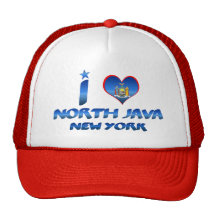 Jag älskar norr Java, New York Trucker Kepsar