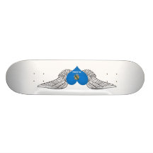 Jag älskar Oklahoma - vingar Anpassad Skate Board