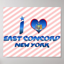 Jag älskar östlig harmoni, New York Print