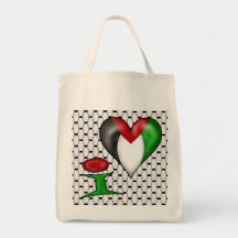 Jag älskar Palestina Tygkassar
