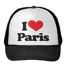 Jag älskar Paris Baseball Hat