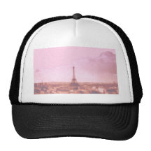 Jag älskar Paris i springtimen Trucker Kepsar