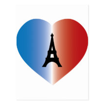 Jag älskar Paris Vykort