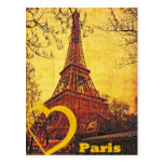 Jag älskar Paris Vykort
