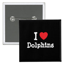 Jag älskar personlig för delfinhjärtaanpassningsba pins