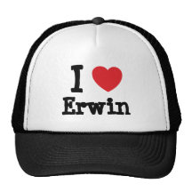 Jag älskar personlig för Erwin hjärtaanpassningsba Keps