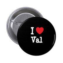 Jag älskar personlig för Val hjärtaanpassningsbar Knappar Med Nål