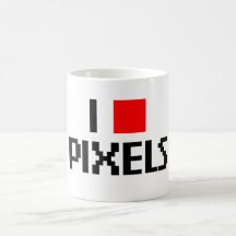Jag älskar PIXEL Mugg