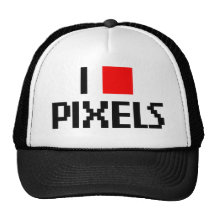 Jag älskar PIXELhatten Baseball Hat