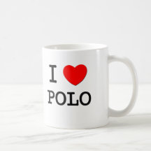 Jag älskar Polo Kaffe Kopp