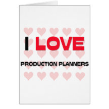 JAG ÄLSKAR PRODUKTIONPLANNERS HÄLSNINGSKORT
