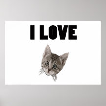 JAG ÄLSKAR PUSSYEN AFFISCHER