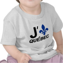Jag älskar Quebec Tee Shirt