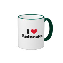Jag älskar rednecks kaffe mugg