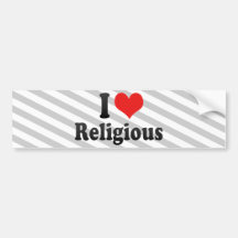 Jag älskar religiösa bildekaler