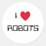 Jag älskar robotklistermärkear