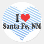 Jag älskar Santa Fe, NM Klistermärke