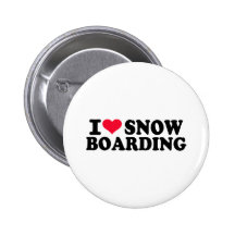 Jag älskar Snowboarding Nål