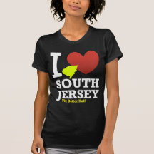 Jag älskar södra Jersey T-shirts