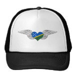 Jag älskar Solomon Island - vingar Trucker Keps