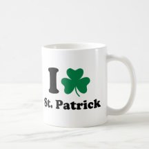 Jag älskar St Patrick Mugg