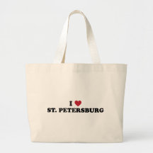 Jag älskar St Petersburg Florida Tote Bag
