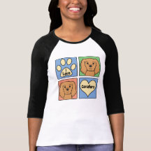 Jag älskar stolt Spaniels för kung Charles T-shirts