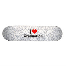 Jag älskar studenten skate board deck